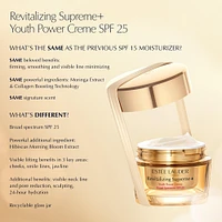 Revitalizing Supreme+ Youth Power Cream SPF 25 Moisturizer - 1.7 oz