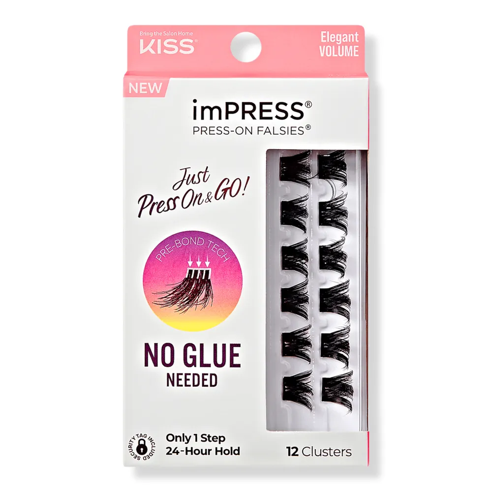Kiss imPRESS Press-On Falsies Eyelash Clusters