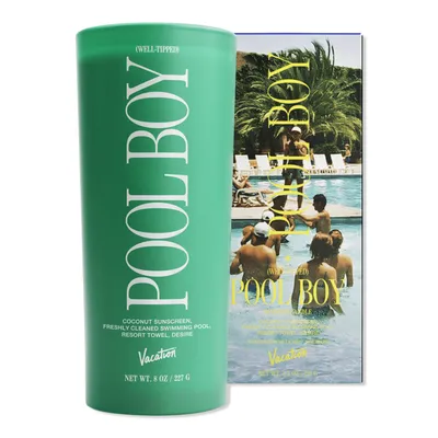 Vacation Well-Tipped Pool Boy Candle