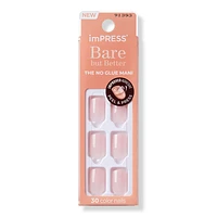 imPRESS Bare but Better Short Press On Manicure Nails - Instinct