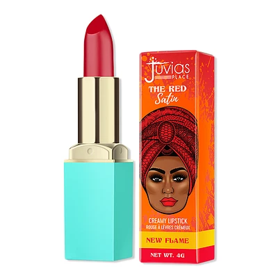 The Reds Satin Creamy Lipstick - New Flame