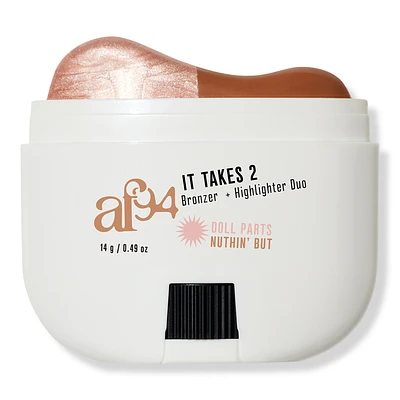 It Takes 2 Bronzer Highlight Duo - Doll Parts
