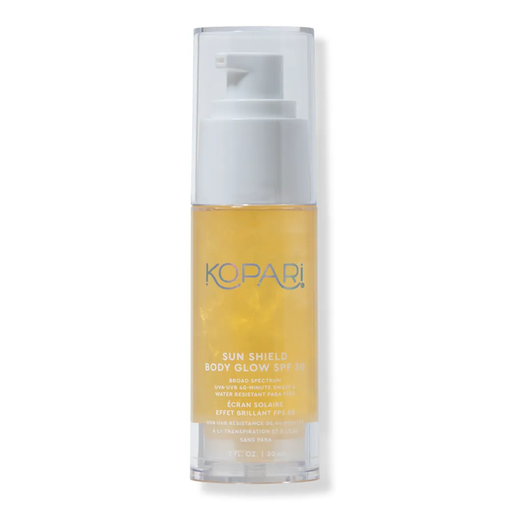 Kopari Beauty Travel Size Sun Shield Body Glow Gel SPF 50