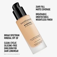 BAREPRO 24HR Wear Skin-Perfecting Matte Liquid Foundation Mineral SPF 20