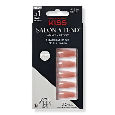 Kiss Salon X-tend LED Soft Gel System Color Nails