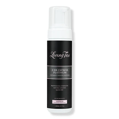 Platinum 2 HR Express Self Tanning Mousse - 6.7 oz