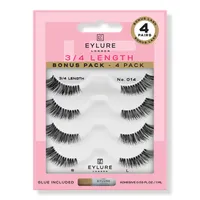 Eylure 3/4 Length Accent No. 014 Eyelashes Multipack