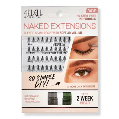 Ardell Naked Extensions Kit, Combo Individual Lashes