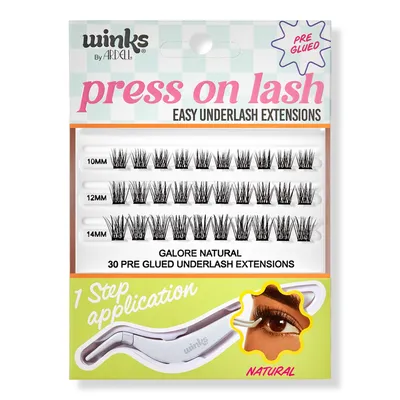Ardell Winks Press On Underlash Extensions, Galore Natural