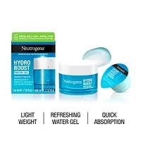 Hydro Boost Water Gel, Refillable Jar + Refill Pod