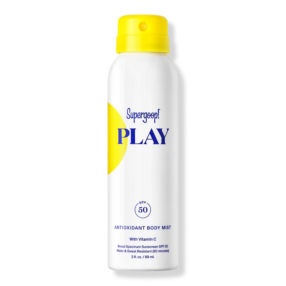 PLAY Antioxidant Body Mist SPF 50 Sunscreen with Vitamin C