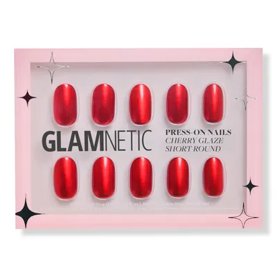 Glamnetic Cherry Glaze Press-On Nails