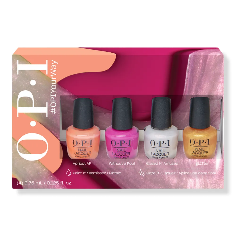 Ulta Beauty OPI Your Way Nail Lacquer 4 Piece Mini