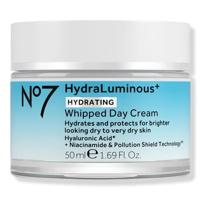 No7 HydraLuminous+ Hydrating Whipped Day Cream