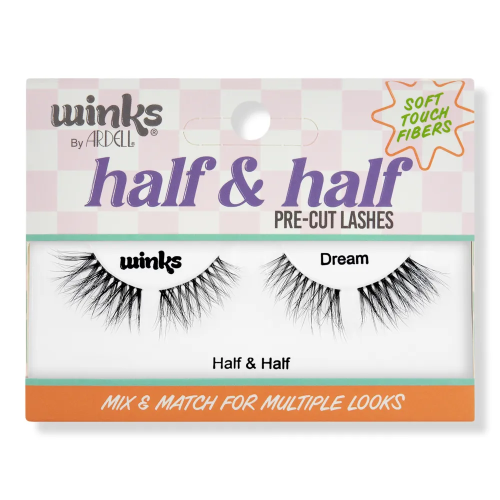 Ardell Winks Half & Half Black Strip Lash, Dream