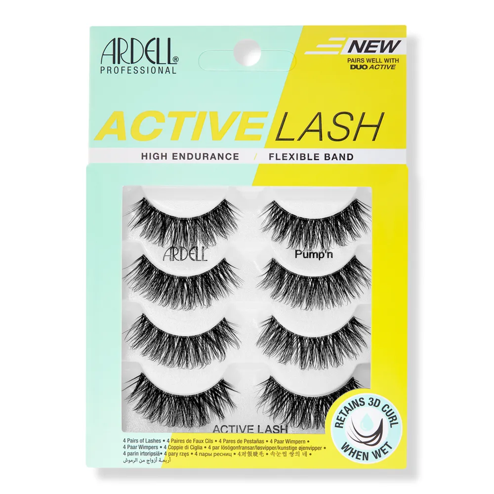 Ardell Active Lash Multipack Strip Lash, Pump'n