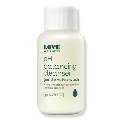 Love Wellness Travel Size pH Balancing Cleanser: Vulva Cleanser