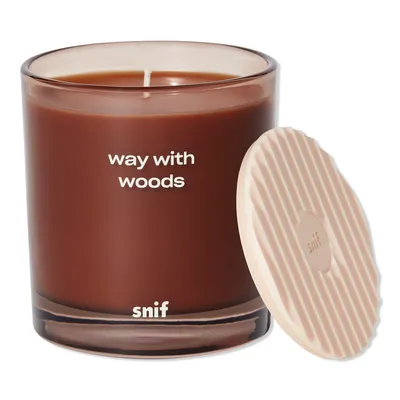 Snif Way With Woods Scented Candle