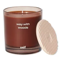 Snif Way With Woods Scented Candle