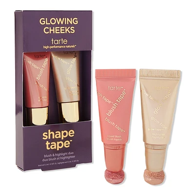 Glowing Cheeks Blush & Highlight Duo - Pink & Pearl Glow