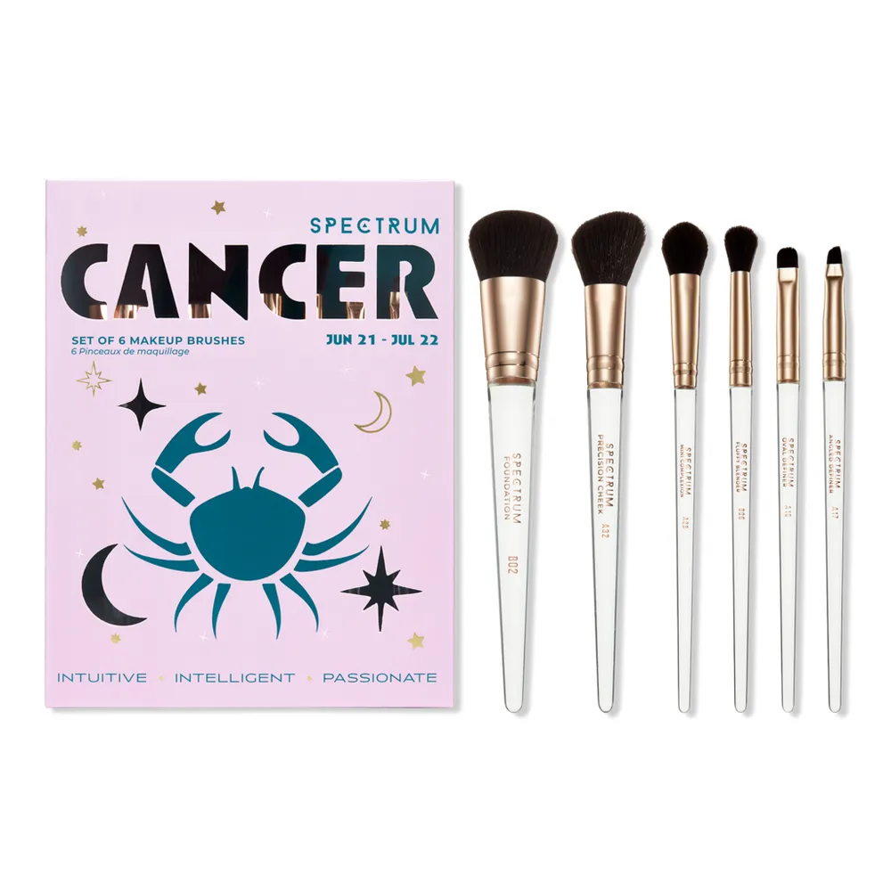 Spectrum Cancer 6-Piece Makeup Brush Set