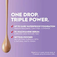 Face Bond Self-Setting Waterproof Foundation