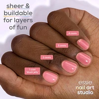 Nail Art Studio Jelly Gloss Nail Polish - Blush Jelly
