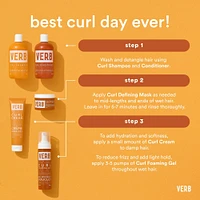 Curl Conditioner for Waves, Curls, and Coils - 32.0 oz