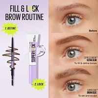 Super Lock Brow Glue Waterproof Eyebrow Gel