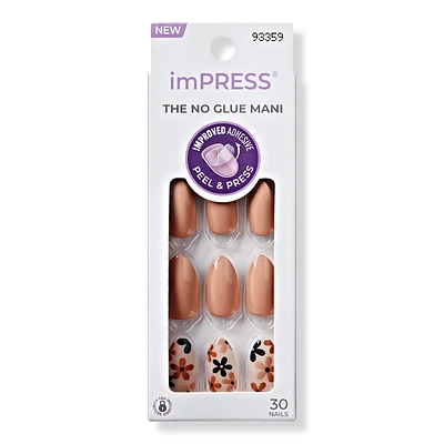 Kiss imPRESS Design Medium Press On Manicure Nails