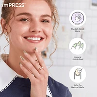 imPRESS Design Medium Press On Manicure Nails