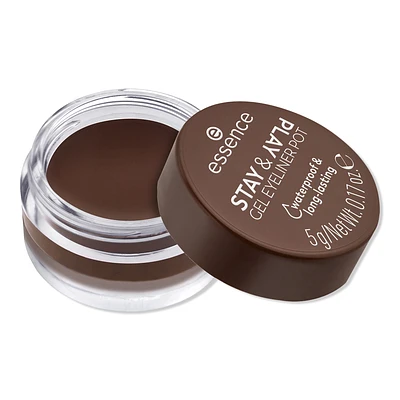 Stay & Play Gel Eyeliner Pot - Brown 02
