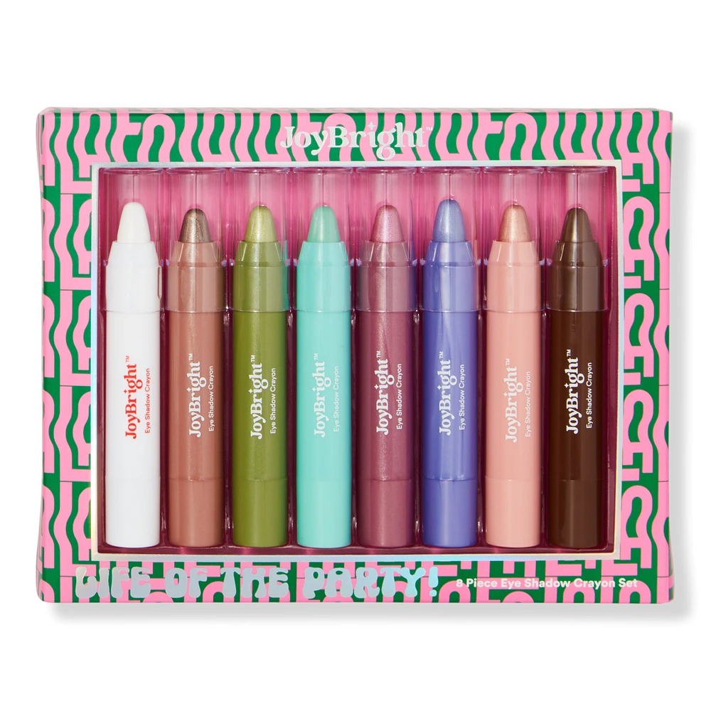 JoyBright Life of the Party Eye Crayon Set