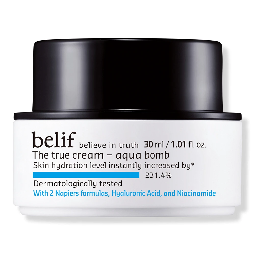 belif Travel Size The True Cream Aqua Bomb Hydrating Moisturizer