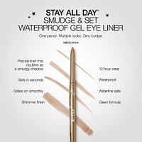 Stay All Day Smudge & Set Waterproof Gel Eye Liner