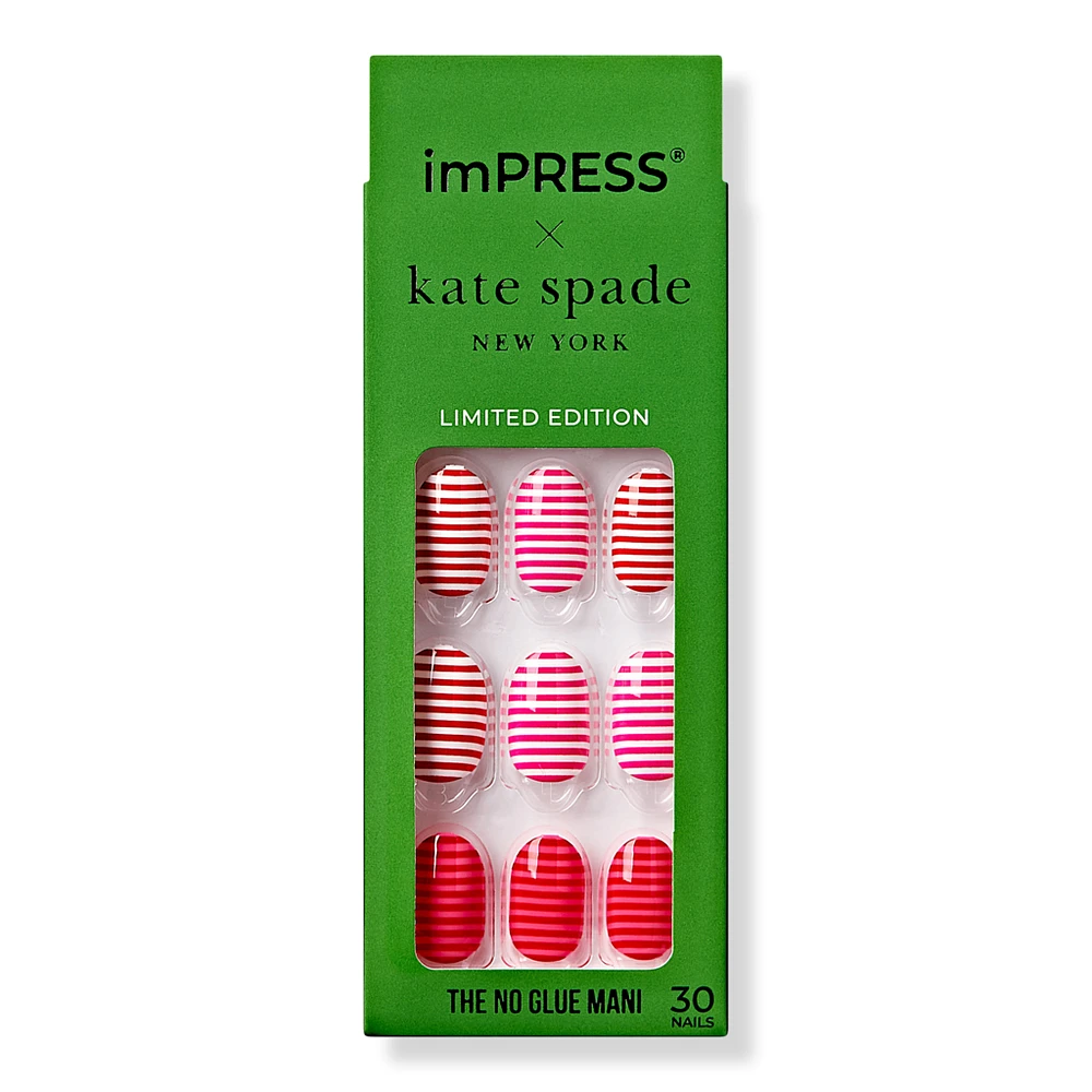 Kiss imPRESS x kate spade new york Limited Edition Press-On Nails Collection