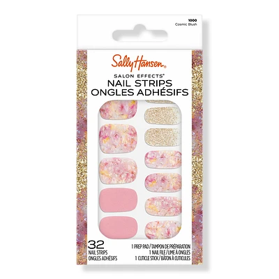 Salon Effects Nail Strips - Cosmic Blush