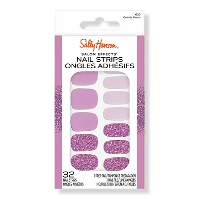 Salon Effects Nail Strips - Orchids Bloom