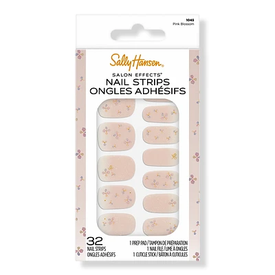 Salon Effects Nail Strips - Pink Blossom