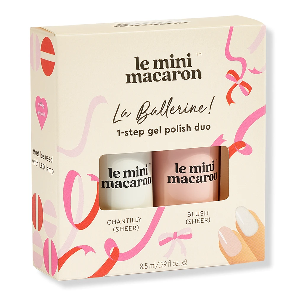 Le Mini Macaron La Ballerine - Gel Polish Duo
