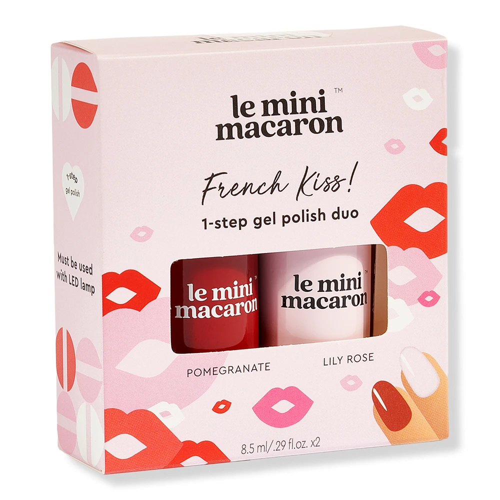 Le Mini Macaron French Kiss - Gel Polish Duo