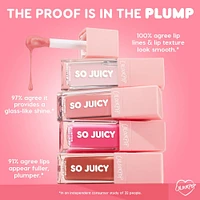 So Juicy Plumping Glossy Lip Oil