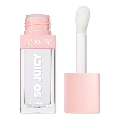So Juicy Plumping Glossy Lip Oil - Lychee Jelly