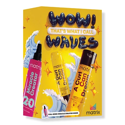 Matrix Wow! That's What I Call Waves - A Curl Can Dream Wave Holiday Kit