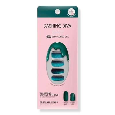 Dashing Diva Stone Cold Glaze Semi-Cured Gel Art