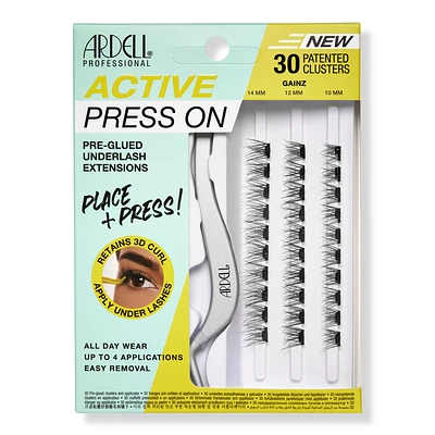 Ardell Active Press On Pre-Glued Underlash Extensions