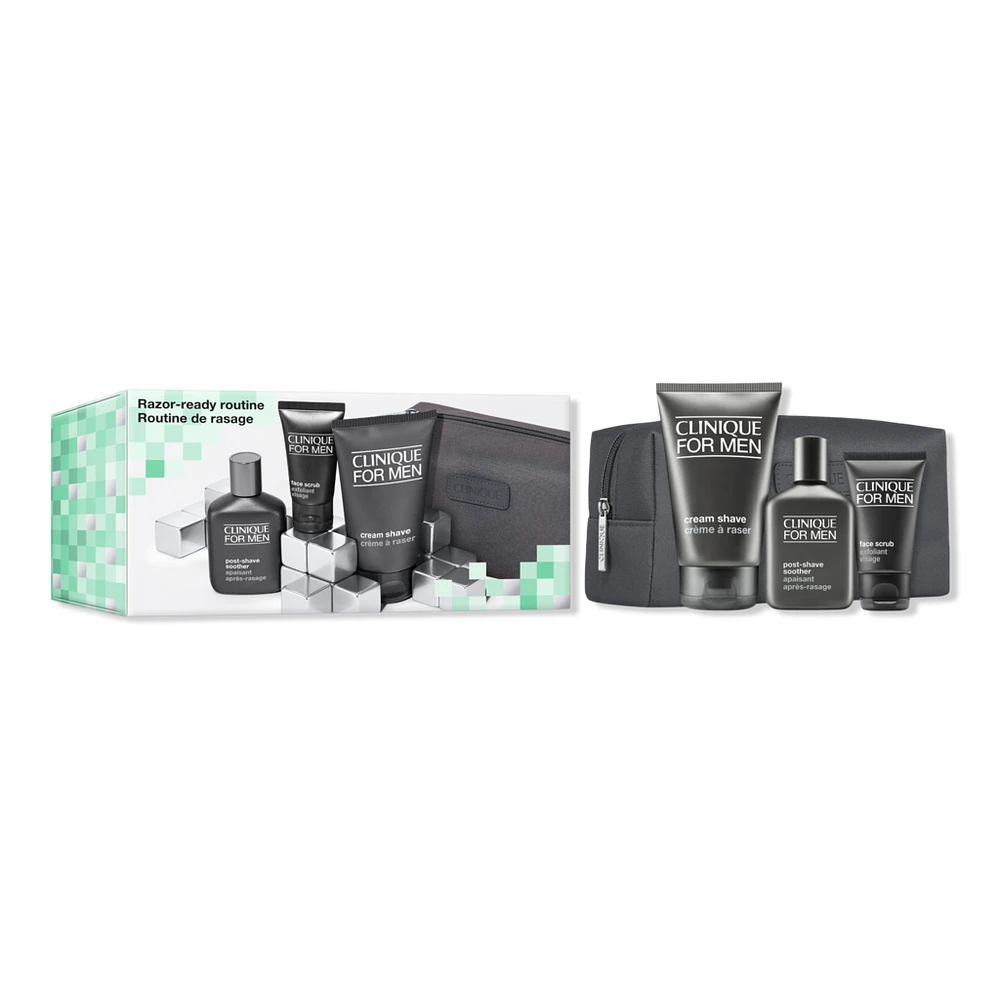 Clinique Razor-Ready Routine Skincare Set