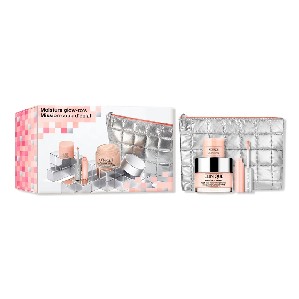 Clinique Moisture Glow-To's Skincare & Makeup Holiday Set