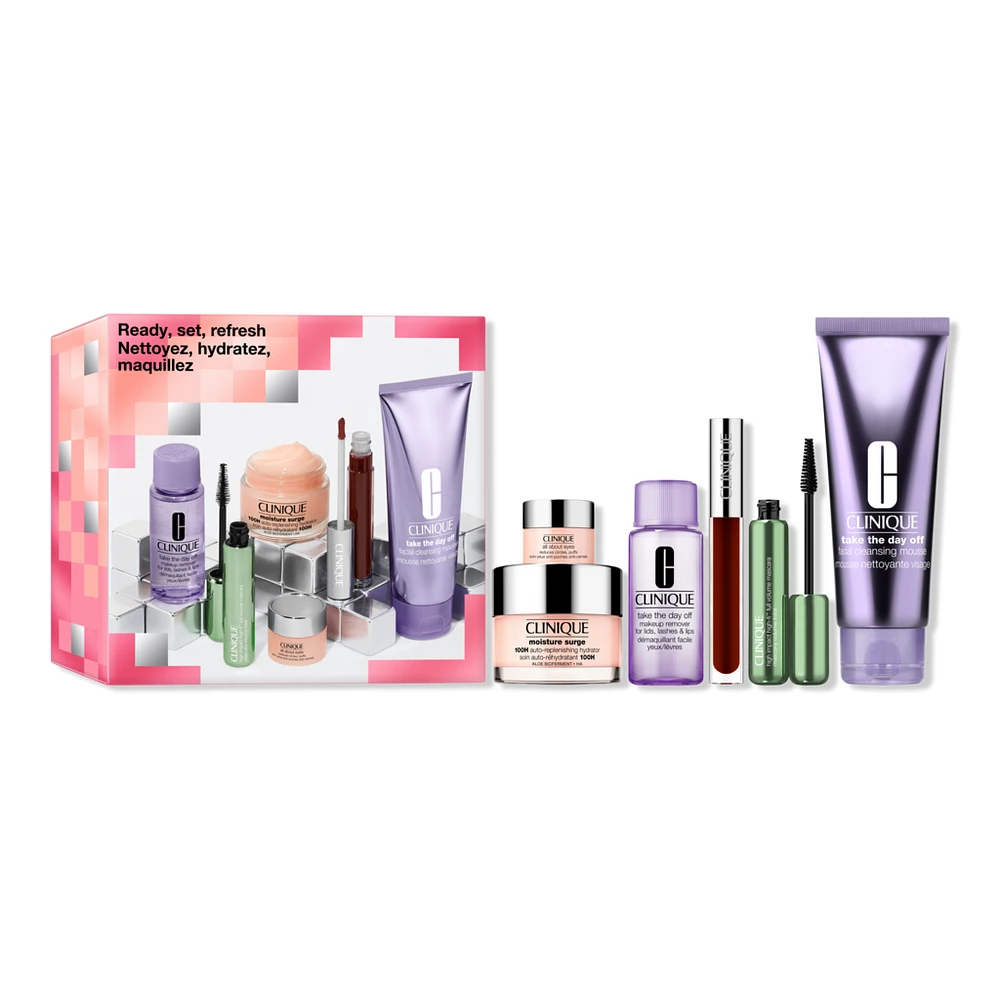 Clinique Ready, Set, Refresh Skincare + Makeup Gift Set