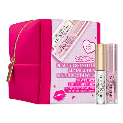 Too Faced Beauty Essentials: Lip Injection Major Must-Haves Lip Plumper Set